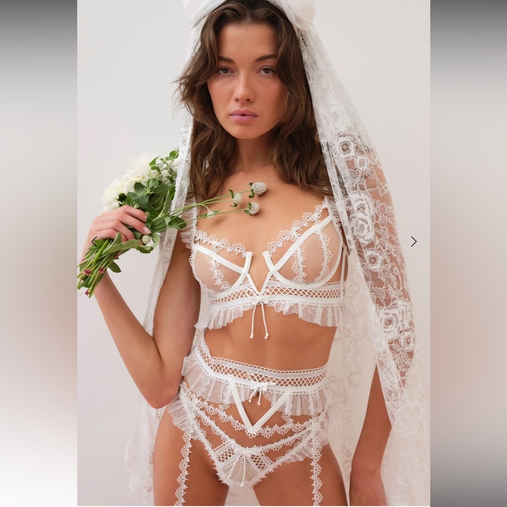 For Love & Lemons Eternal Rose Lingerie Set